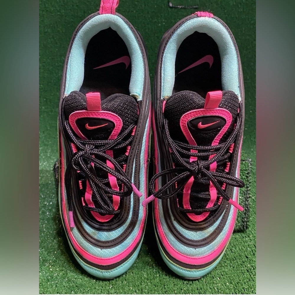 🟥🟥SOLD🟥🟥Nike Air Max ‘97 ‘Hyper Turquoise’ Men’s LTR Sneaks CU4877300 ~W 10 - Picture 16 of 16